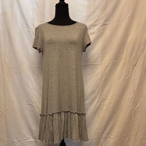 Velvet Torch Light Gray Dress